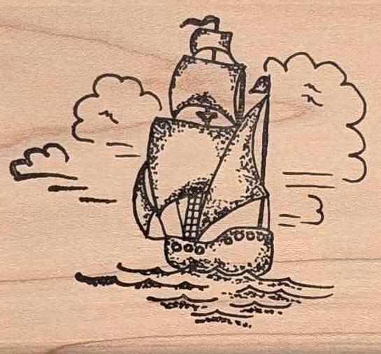 Sailboat Stamp - Etsy
