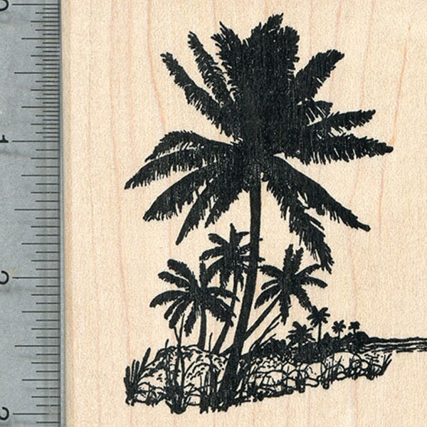 Tree Rubber Stamp - Etsy