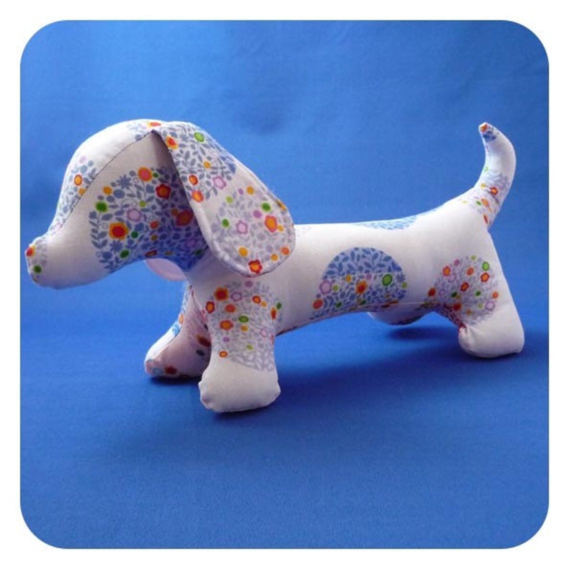 Weiner Dog Sewing Pattern PDF Dachshund Pattern Sausage Etsy UK