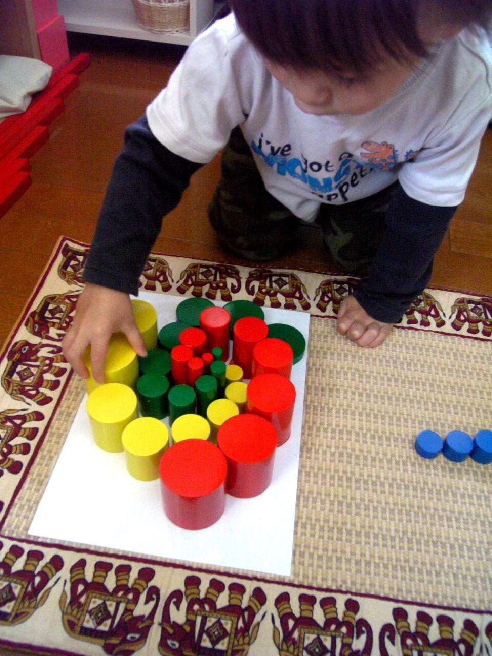 50+ Montessori Knobless Cylinders Extension Patterns Base Cards & 3D ...
