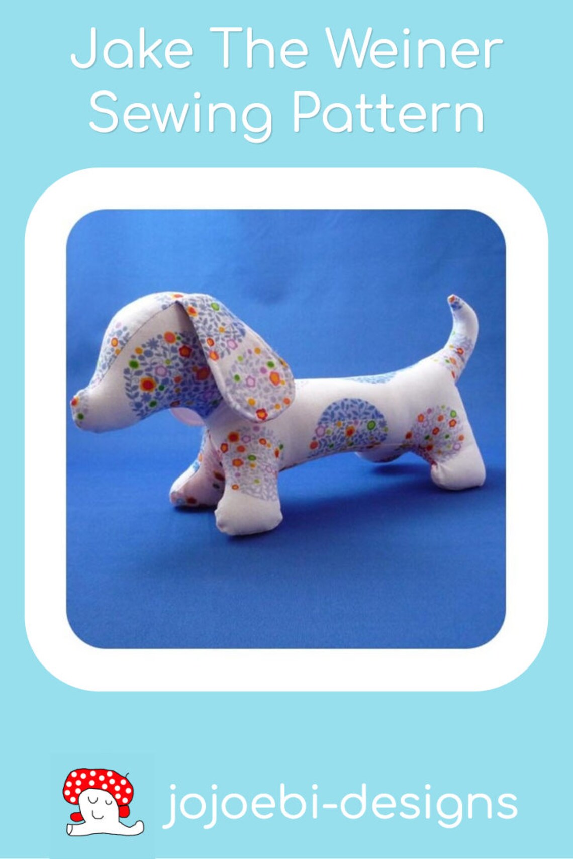 Weiner Dog Sewing pattern PDF dachshund pattern sausage Etsy