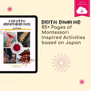 JAPAN 193 Little Adventures Pack Printable culture packs for curious kids imagem 5