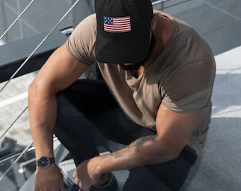 Distressed Dad Hat | Vintage Style Baseball Cap | Adjustable Unisex Hat | Retro Washed Cap | Gift for HimDistressed Dad Hat