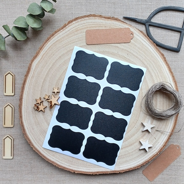 Chalkboard Stickers Etsy