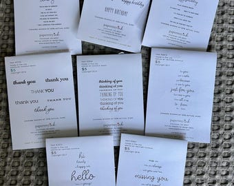 DESTASH - Papertreyink Stamp Sets
