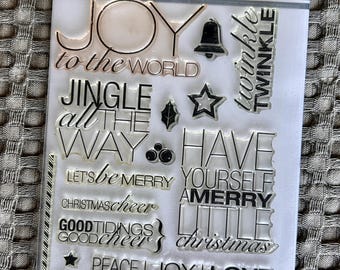 DESTASH -Technique Tuesday - Christmas Set