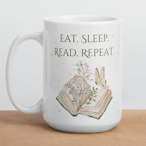 Cute Book Lover Mug Cozy Reading Gift For Her Bibliophile Coffee Cup Decoration Present For Book Lover Home Decor
