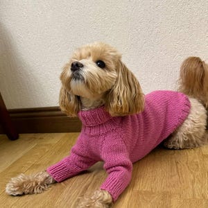 Pet costume Hand knit dog sweater pet apparel warm dog clothing pet sweatshirt cardigan dog fashion outfit small dog