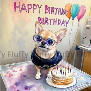 Postkarte Tierportrait digitaler Download individuelle Hundeportrait Digitaldrucke Geburtstagskarte Hund Digitales Haustierportrait