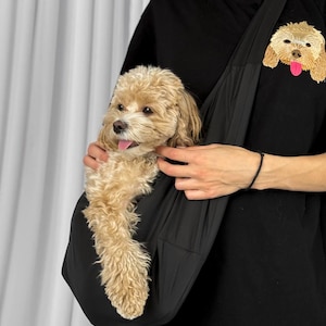 Sling Hund Tasche wasserdicht Haustier Geldbörse Träger Haustier Bedarf Hundeträger Tote Geschenke für Haustiere