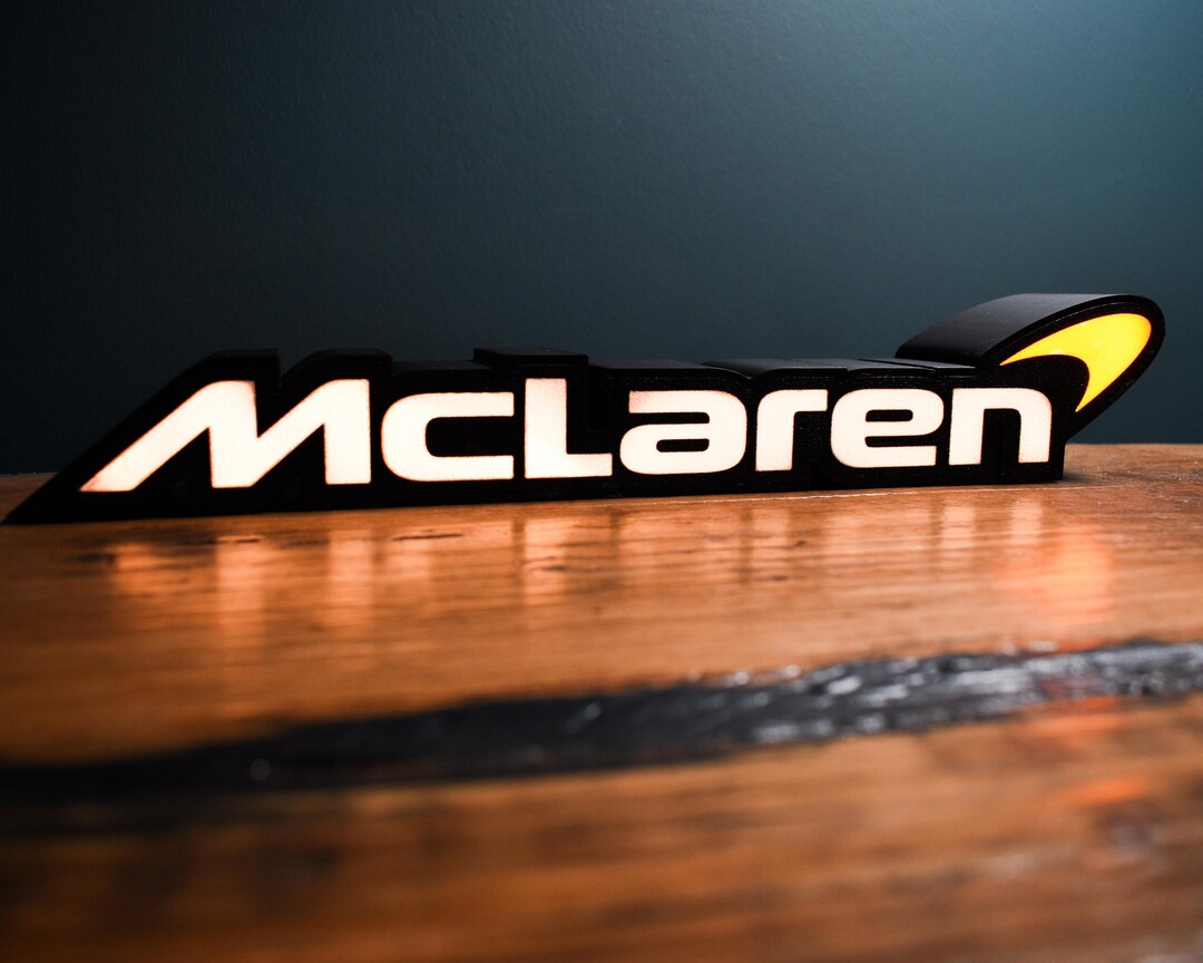 Mclaren F1 Sign Logo Lightbox - Etsy