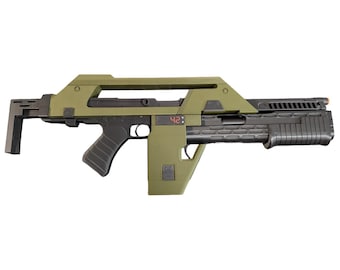 M41A Aliens Pulse - Cosplay - Fan-Made Toy - Replica - 3D Print - Hand Crafted - Alien Earth - AVP - Non-Functional - Weyland-Yutani