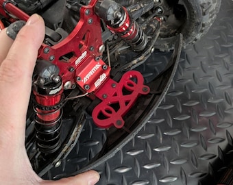 Arrma Kraton EXB Bullet Proof Front Bumper Support (Rigid but Flexible Rubber)