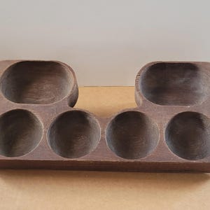 ANTIQUE Large Late 1880s-1910s Hard Wood Cash Register Drawer Coin Change Jewelery Desk Organizer