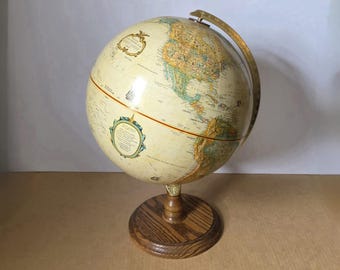 Vintage 1993 Replogle World Classic Series Bombay World Globe With
