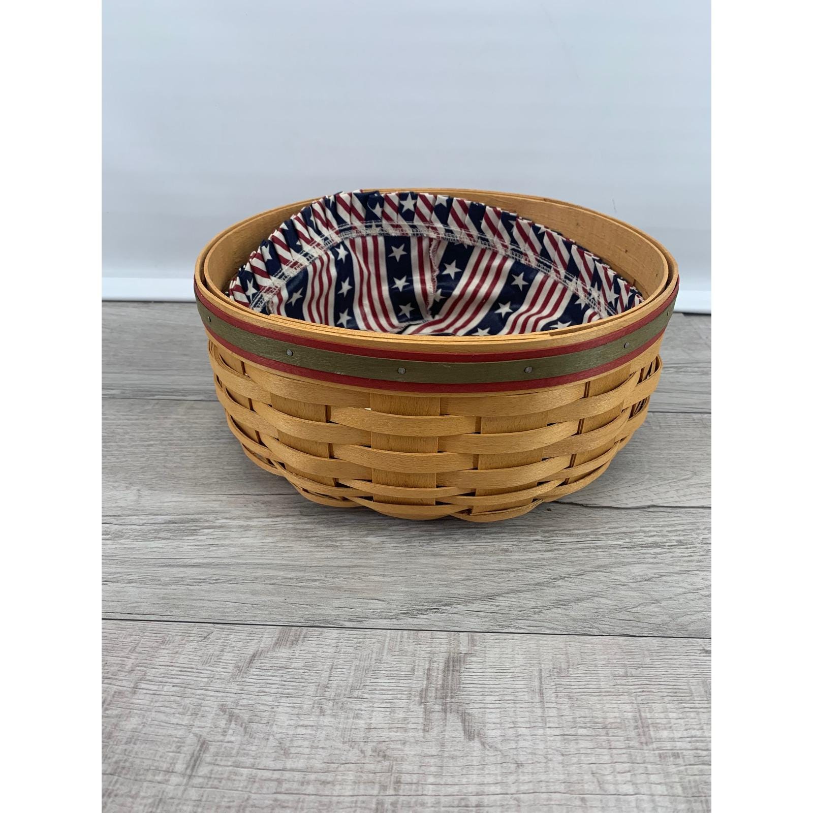 Longaberger American Flag Basket - Etsy