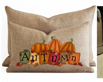 Fall Lumbar Pillow Cover