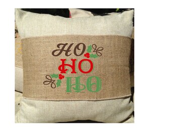 Christmas Themed Pillow Wrap