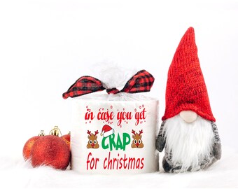 Crap for Christmas Toilet Paper Gag Gift