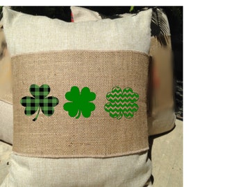 St. Patties Day Themed Pillow Wrap