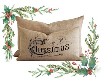 Holiday Lumbar Pillow Cover