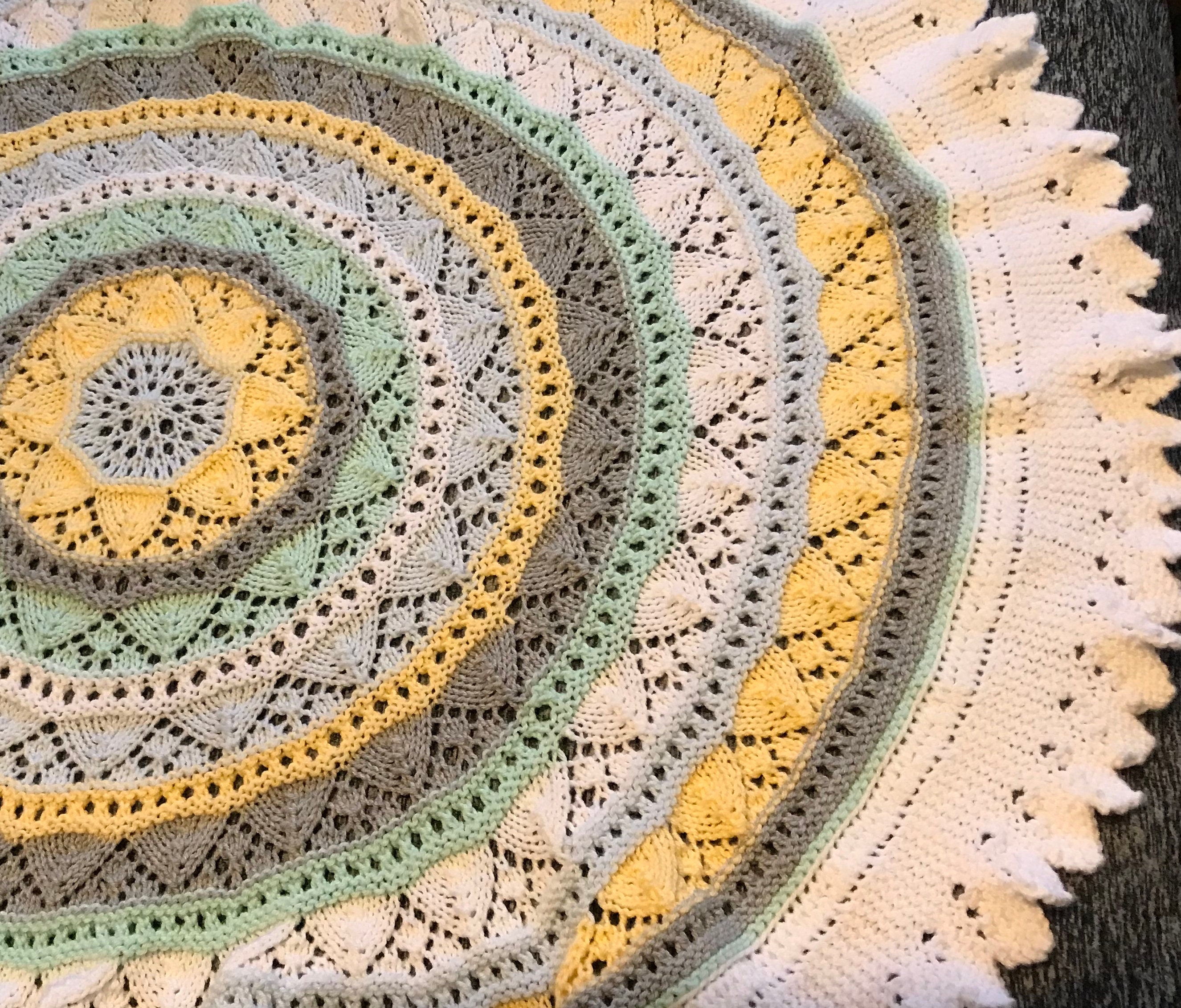 Round mandala blanket sale