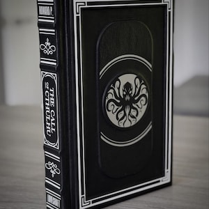 LEGENDARY | The Call of Cthulhu Full Leather Rebind Book by HP Lovecraft