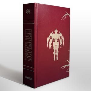 Hyperion Omnibus Hand Made Leather Book | Hyperion & The Fall of Hyperion by Dan Simmons | Rebind