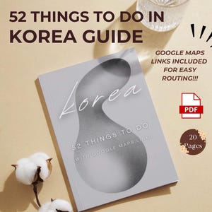 52 Things To Do In Seoul South Korea Travel Guide | Korea Travel Itinerary | Digital Itinerary | Download | Korea Traveler | e-guides| Seoul