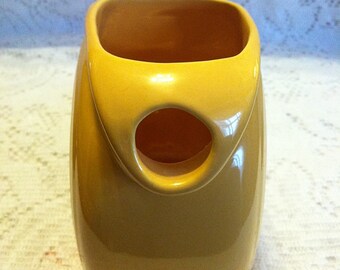 Vintage Fiesta Ware 6" Juice Pitcher in Original Yellow