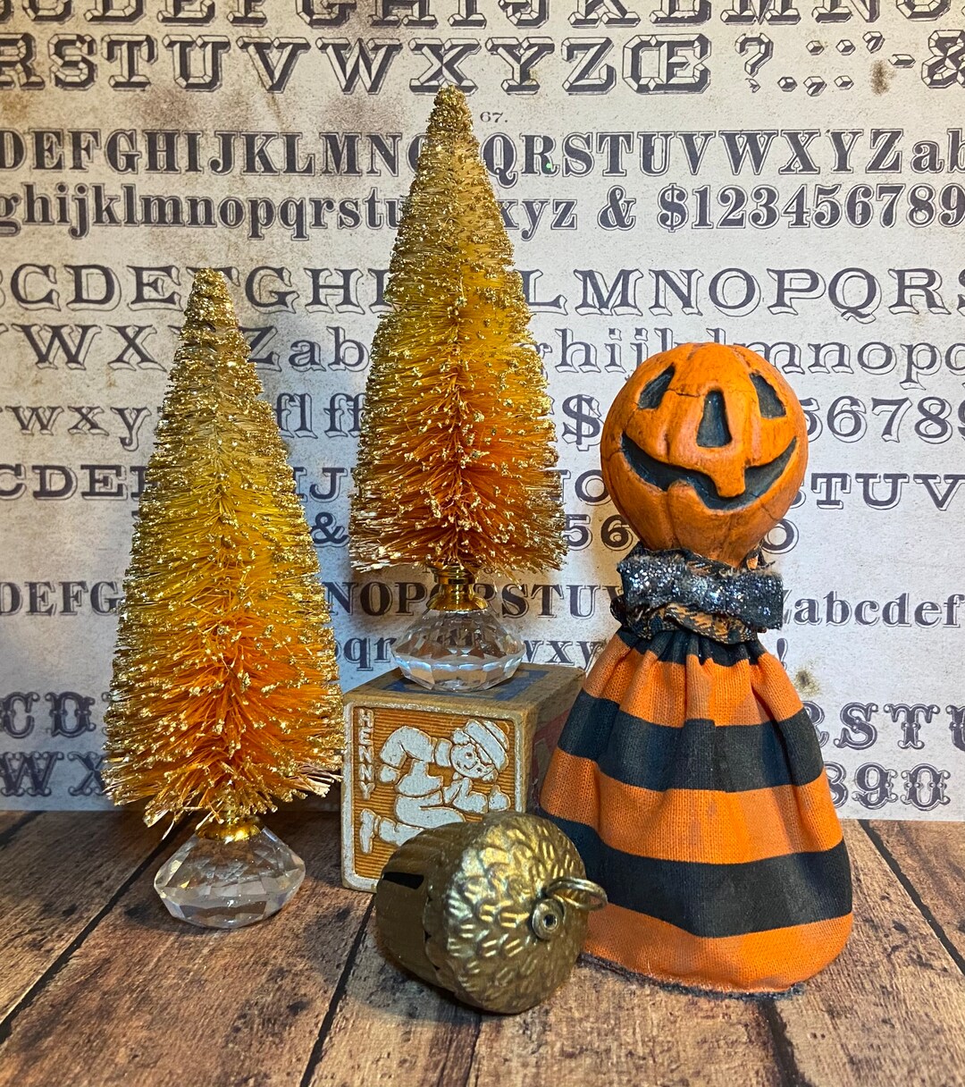 Set of 2 Fall / Halloween / Candy Corn / Thanksgiving Ombre - Etsy