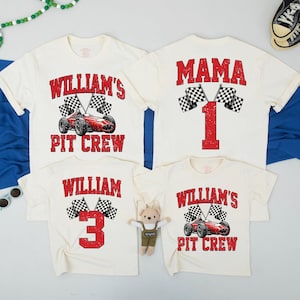 Race Car Birthday Family Matching Shirts, Two Fast Birthday Tshirts, Fast One Birthday, Pit Crew Mama Dada Sweatshirt, 2 Fast Boy Birthday