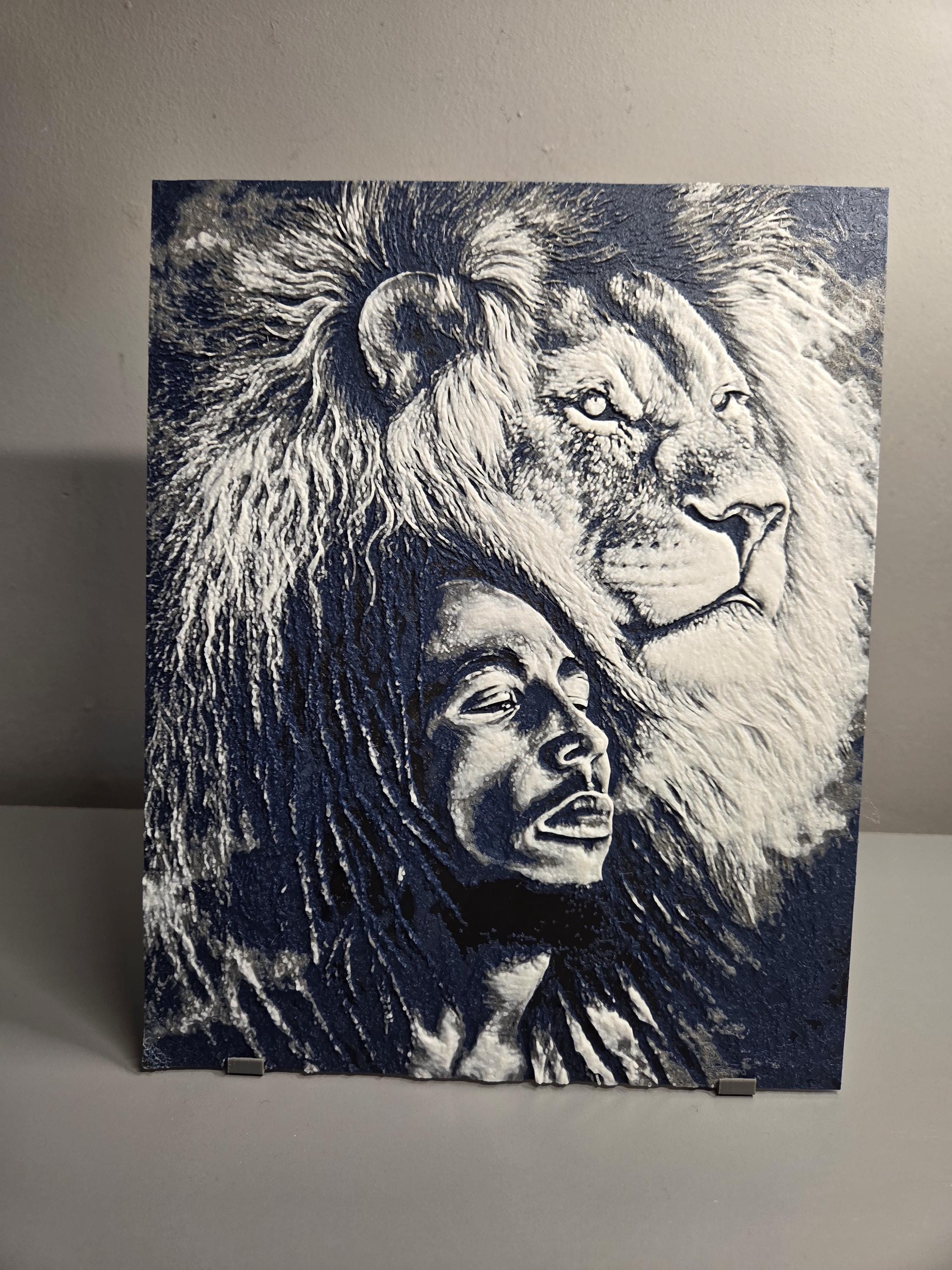 Bob Marley Lion Poster - Etsy