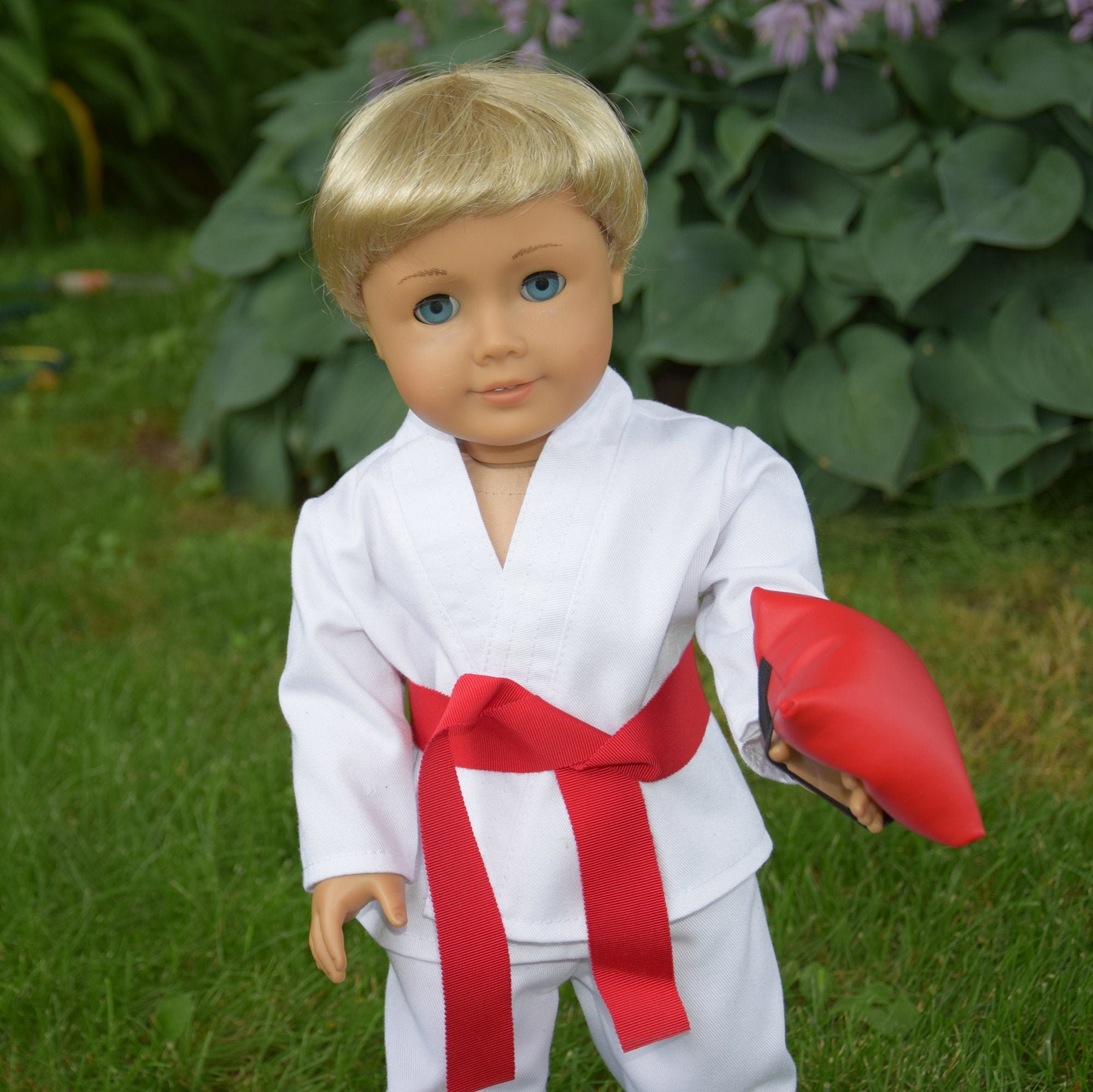 american girl doll karate outfit