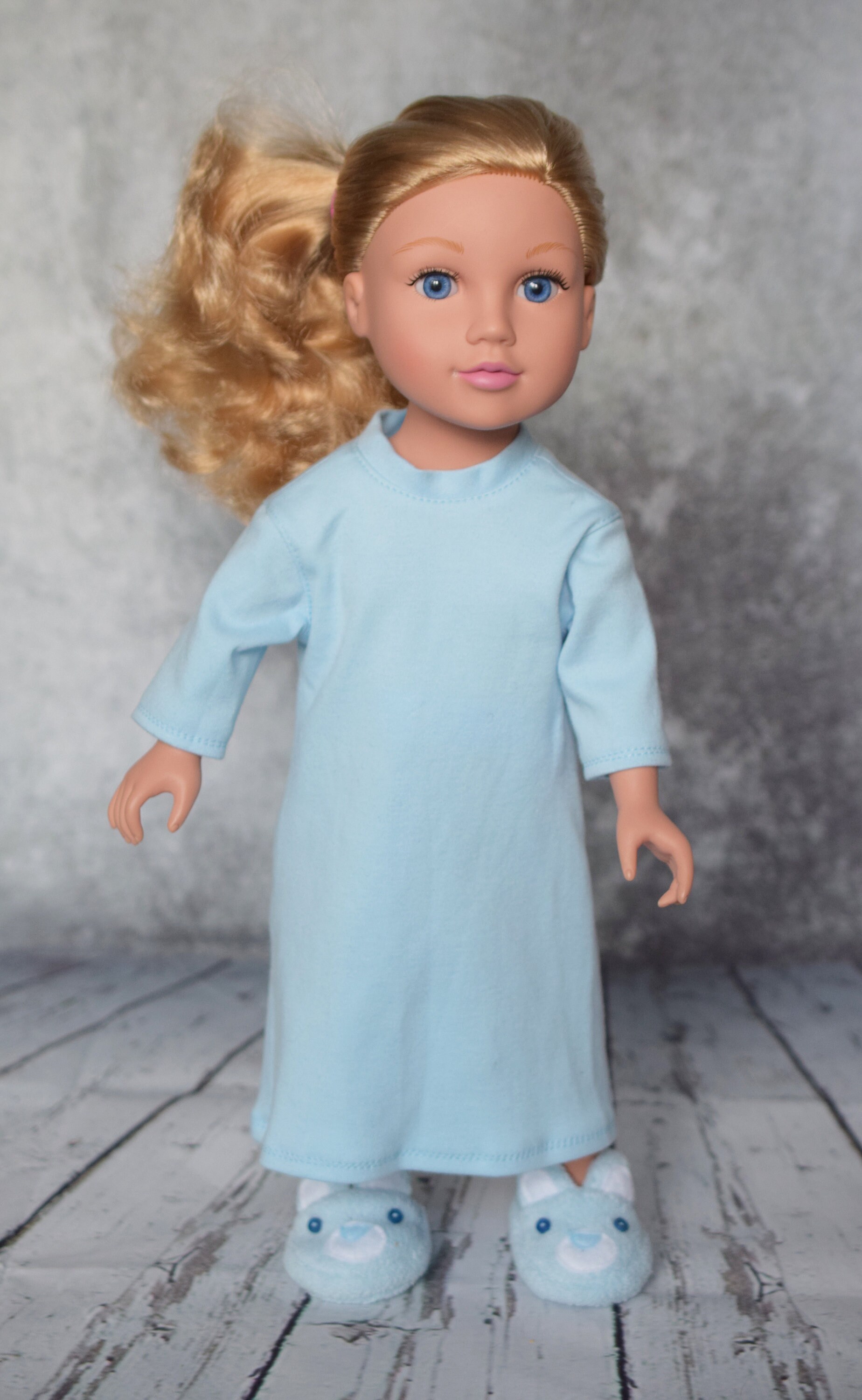 organic cotton knit nightgown