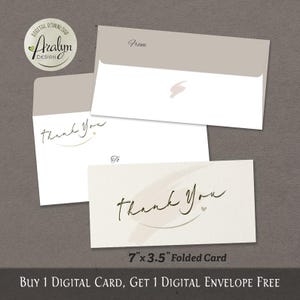 Printable BIRTHDAY Card 3.5x7 Folded / Instant Download / Card Template ...