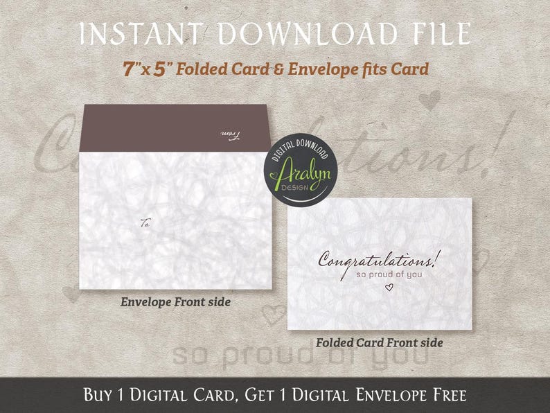 Printable Congratulations Cards | Abstract Small Heart Congratulations ...
