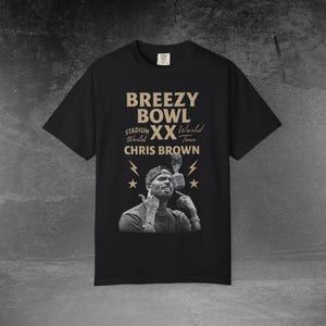 Breezy Bowl Chris Brown Concert T-Shirt | Vintage Unisex Graphic Tee | RnB Music Shirt | Gift for Her | Gift for Him | Summer Shirt