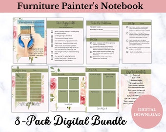 Furniture Flipper's Notebook Journal - Diary - DIGITAL DOWNLOAD