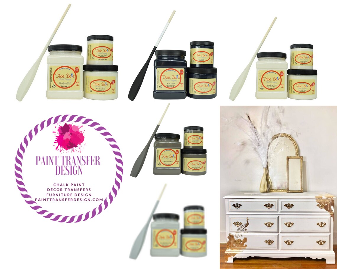 ELITE PREMIER RETAILER Dixie Belle Mineral Chalk Paint Top Etsy