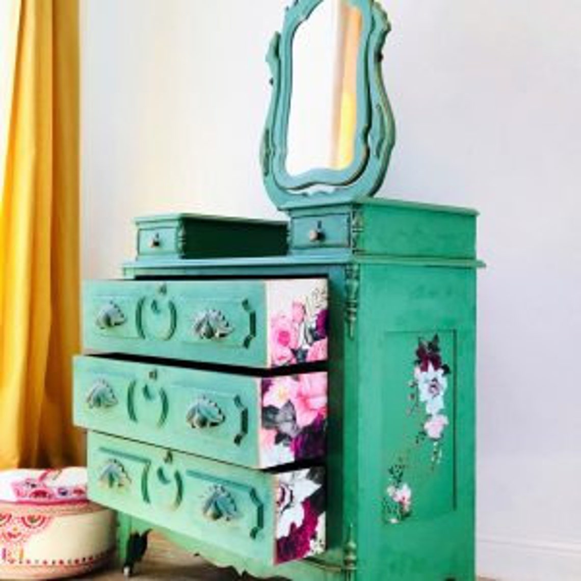 Violet Hill Redesign With Prima Decor Transfer Etsy