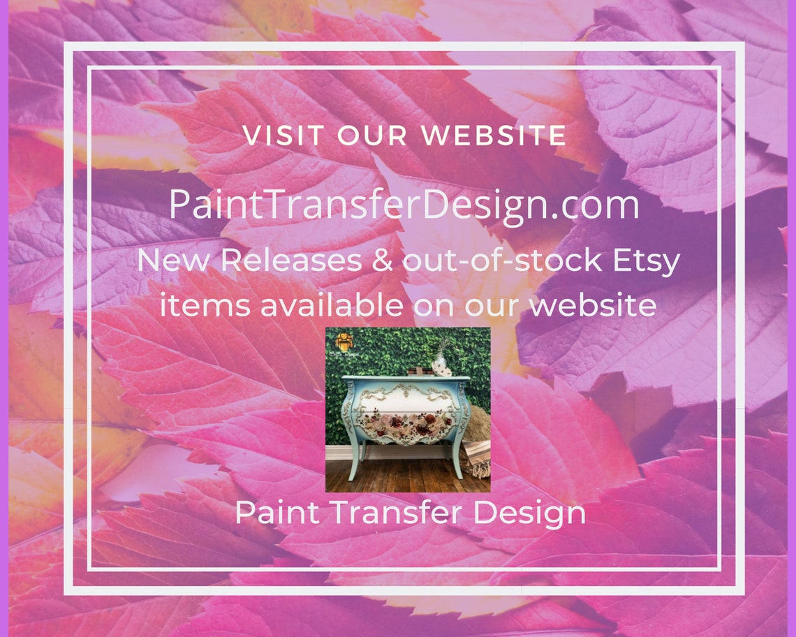 Midnight Amber Redesign With Prima Découpage Décor Tissue Etsy