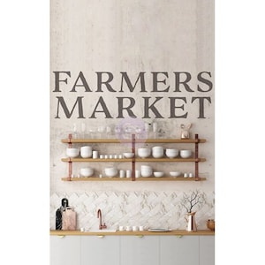 Farmers Market - ReDesign with Prima Decor Transfer