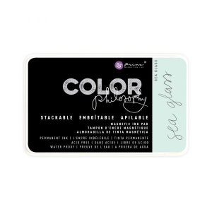 Encre permanente par philosophie de la couleur - 5 couleurs - Adobe - Olive - Sephia - Bleu nuit - Verre de mer