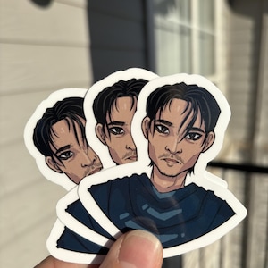 The Acolyte - Qimir White Vinyl Sticker - Star Wars