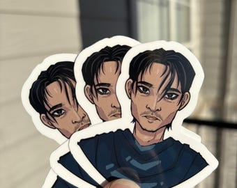 The Acolyte - Qimir White Vinyl Sticker - Star Wars