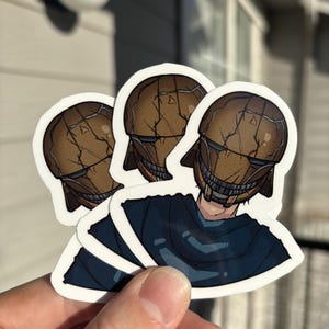 The Acolyte - The Stranger White Vinyl Sticker - Star Wars