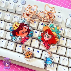 Simon Petrikov / Ice King Adventure Time Charm Acrylic KeyChain