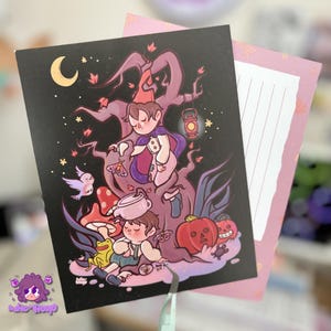 Impressão de cartão postal sobre o muro do jardim Papel de luxo Wirt e Greg