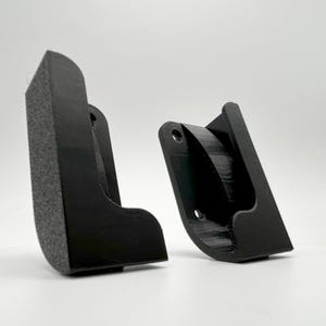 Tablet and phone wall mount | Universal 3D-printed holder | Minimalist wall mount for kitchen, office, bathroom & smart home